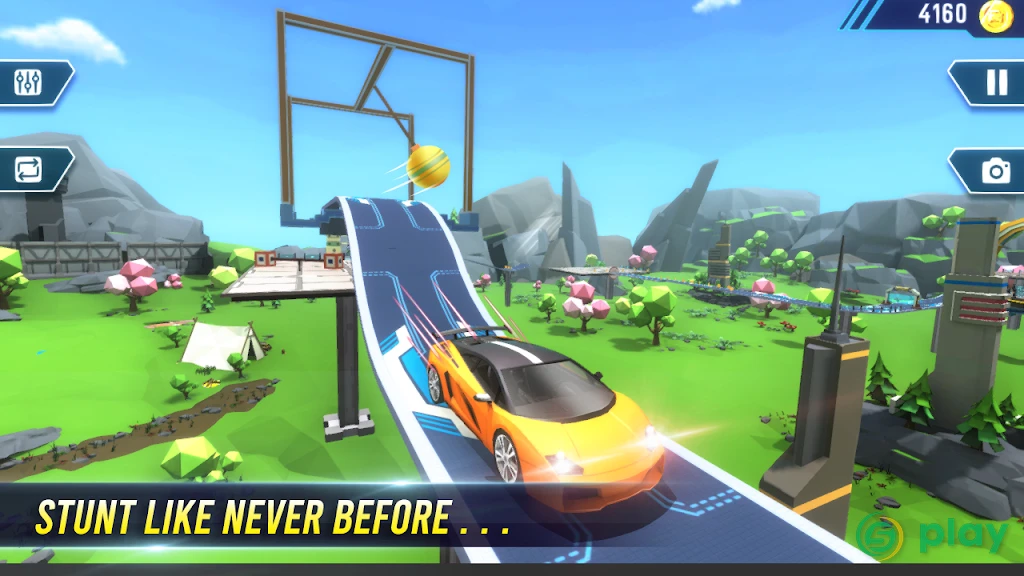 Мега рампы - Galaxy Racer — скриншот 6