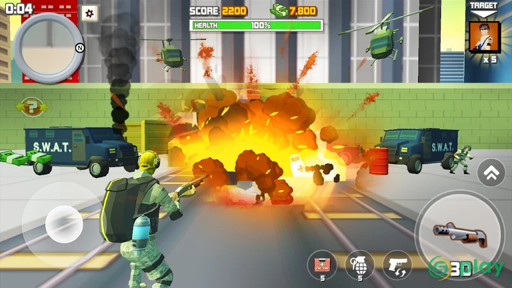 Guns Battle Royale: Free Shooting Game- Pixel FPS — скриншот 6