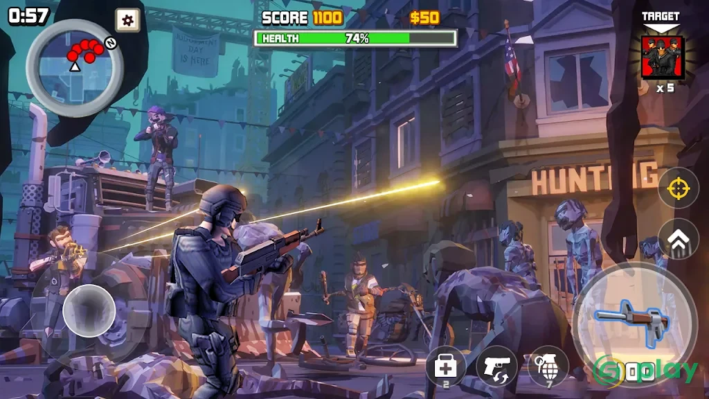 Guns Battle Royale: Free Shooting Game- Pixel FPS — скриншот 8