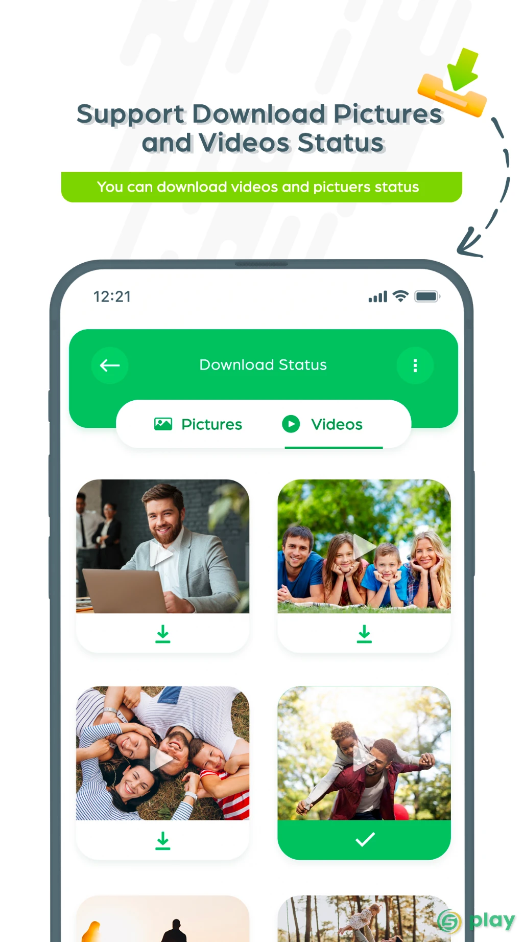 Status Saver - Status Video Downloader — скриншот 3