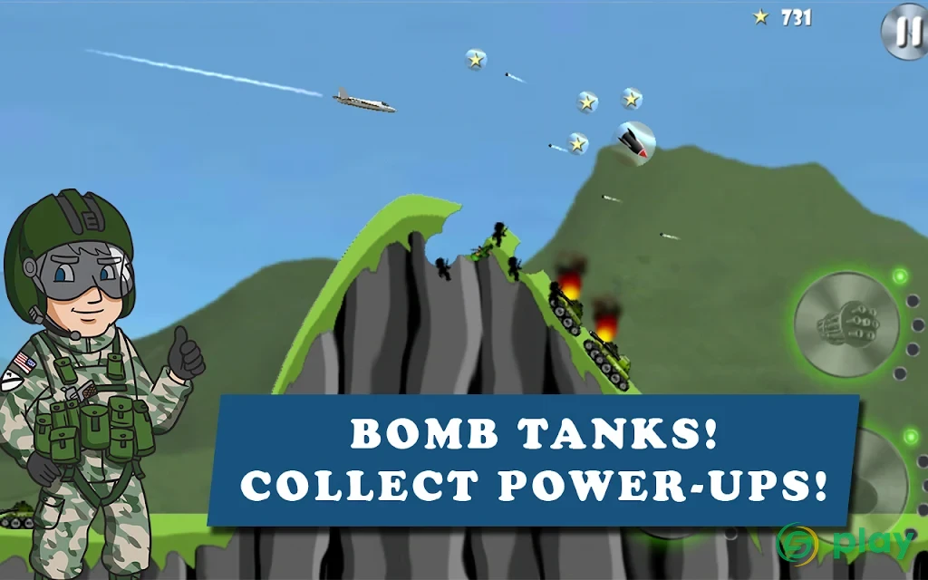 Carpet Bombing - Fighter Bomber Attack — скриншот 1