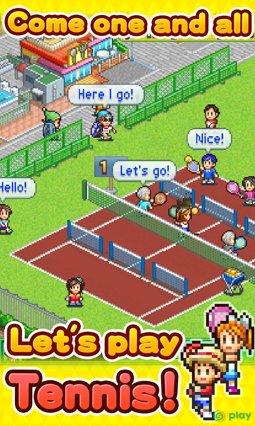 Tennis Club Story — скриншот 1