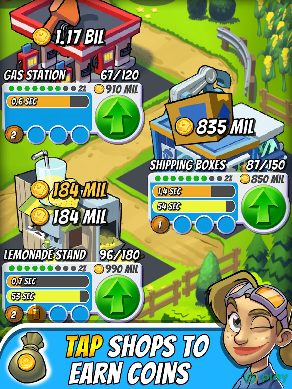 Tap Empire: Fun Idle Auto Clicker Incremental Game — скриншот 9
