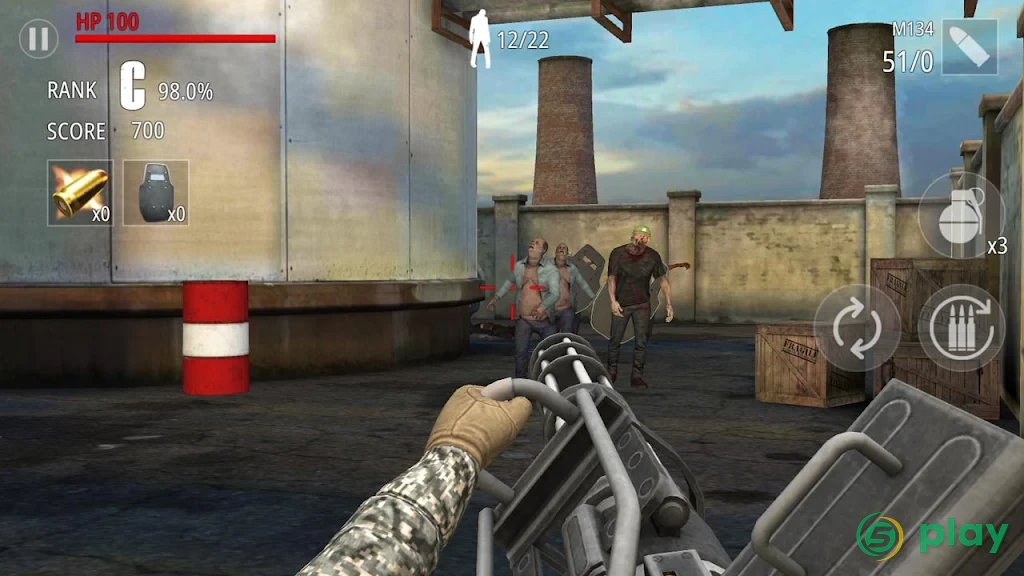 Отстрел зомби : FPS — скриншот 1