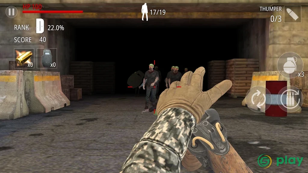 Отстрел зомби : FPS — скриншот 2