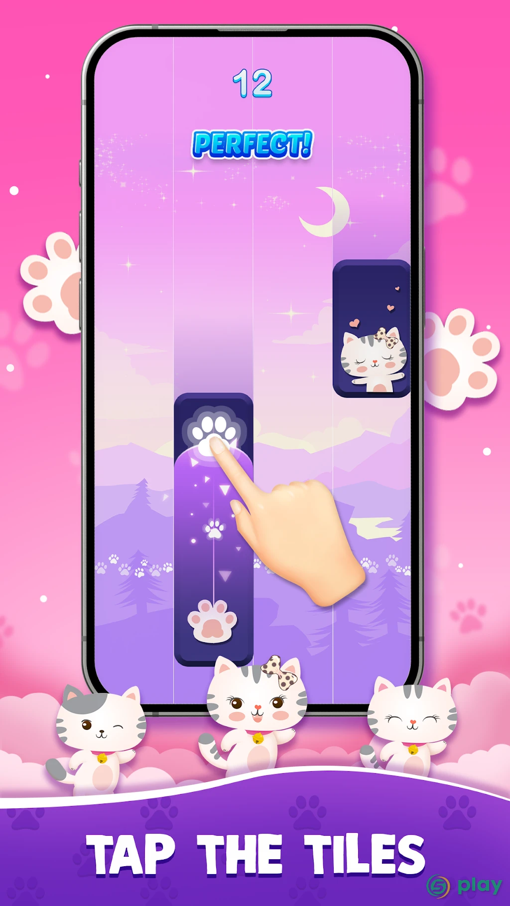 Catch Tiles Magic Piano: Music Game — скриншот 1