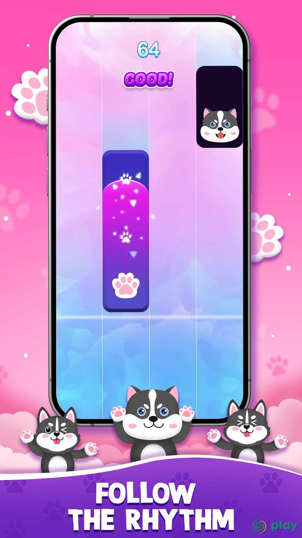 Catch Tiles Magic Piano: Music Game — скриншот 2