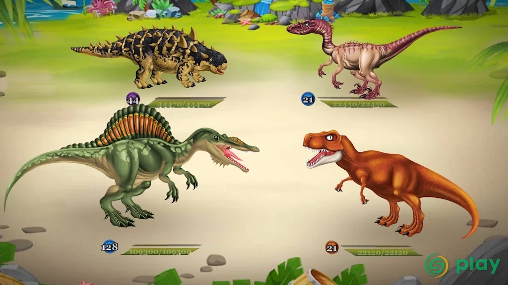 DINO WORLD - Jurassic dinosaur game — скриншот 3