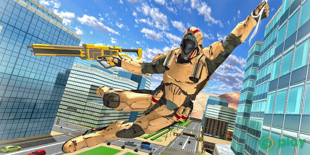 Super Hero Rope Crime City — скриншот 3