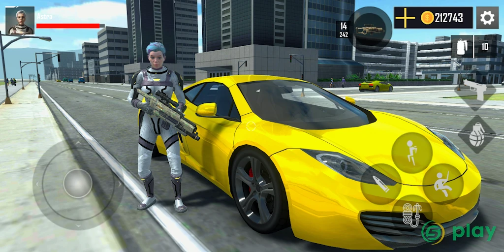 Super Hero Rope Crime City — скриншот 4