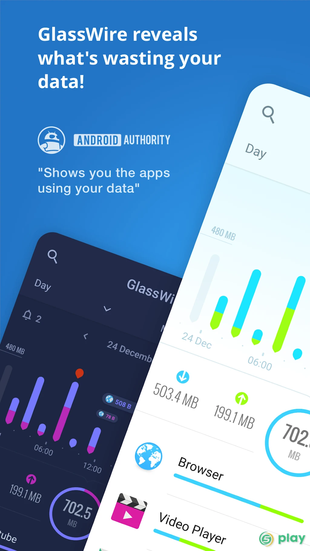 GlassWire – Data Usage Privacy — скриншот 1