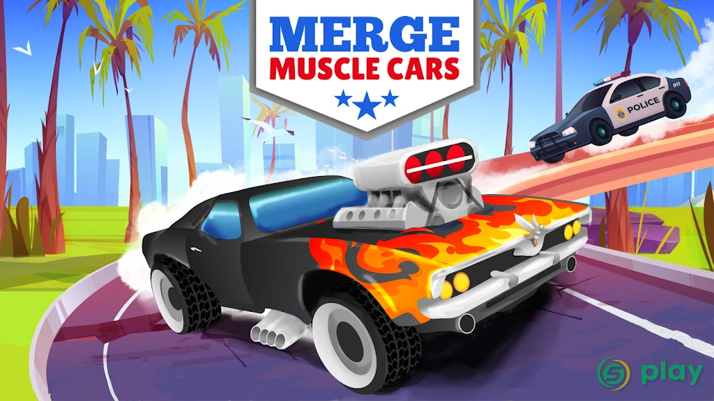 Merge Muscle Car: Classic American Muscle Merger — скриншот 4