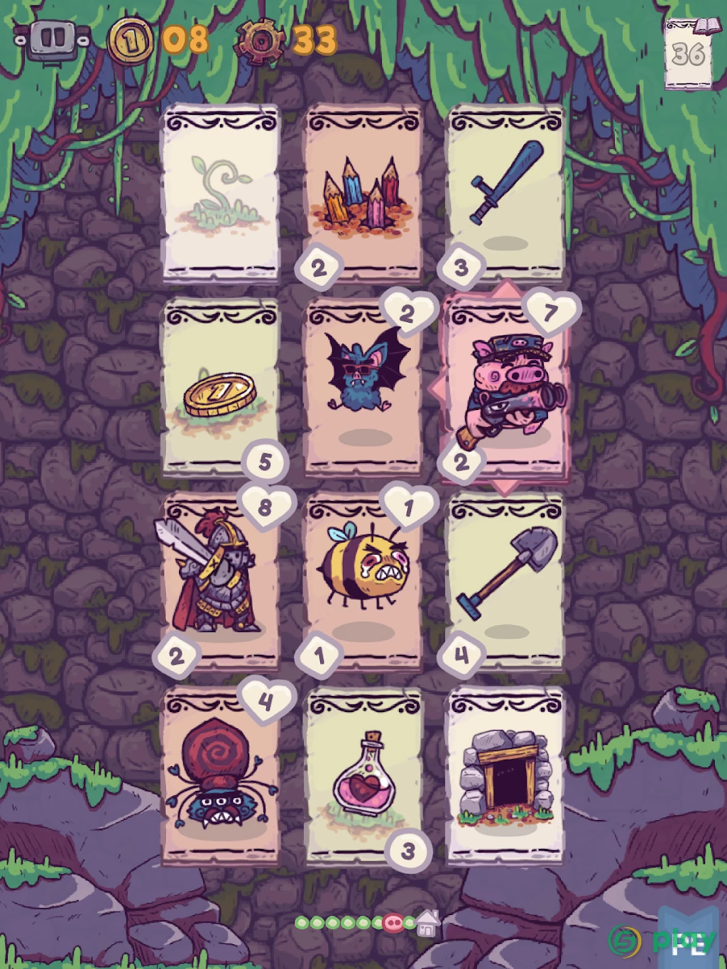 Card Hog - Карточная RPG-головоломка — скриншот 12