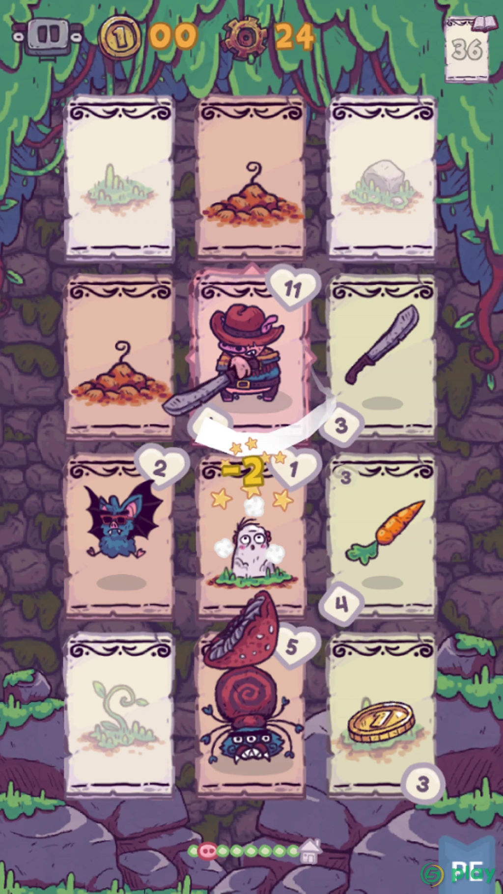 Card Hog - Карточная RPG-головоломка — скриншот 5