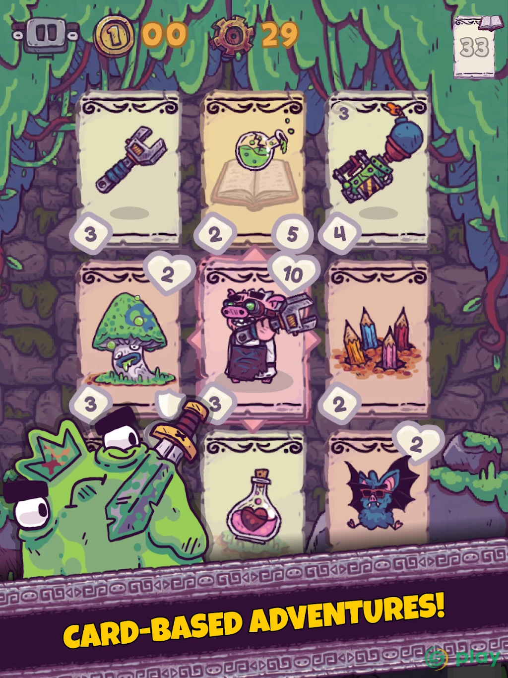 Card Hog - Карточная RPG-головоломка — скриншот 9