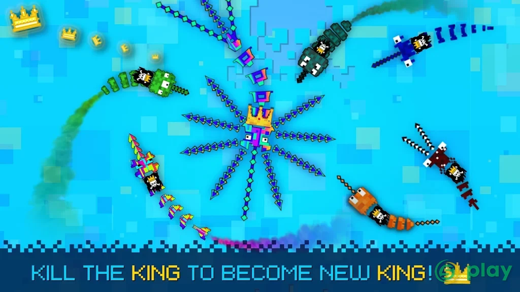 Pixel Sword Fish io — скриншот 10