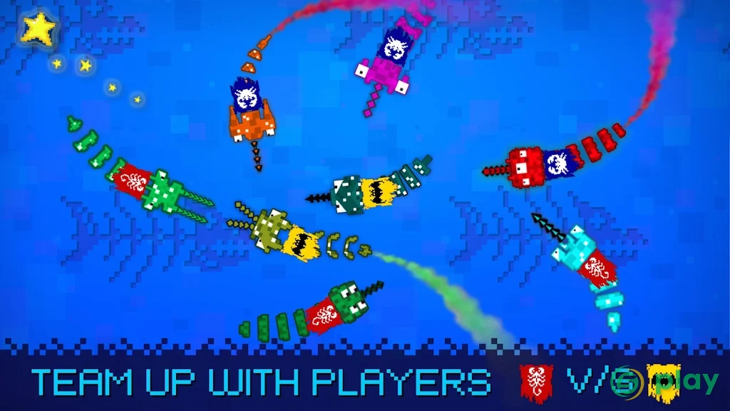 Pixel Sword Fish io — скриншот 12
