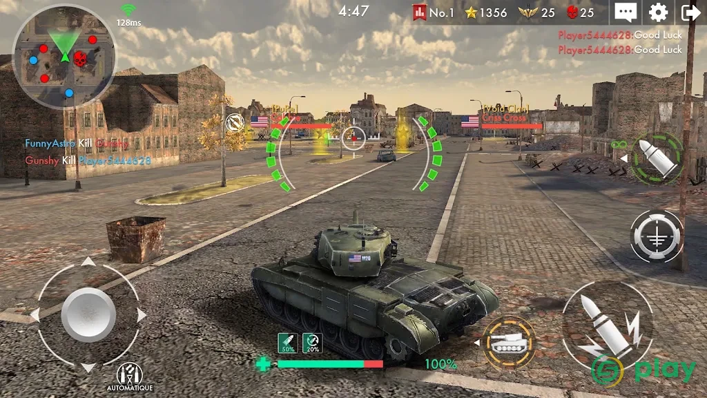 Tank Warfare: PvP Blitz Game — скриншот 8