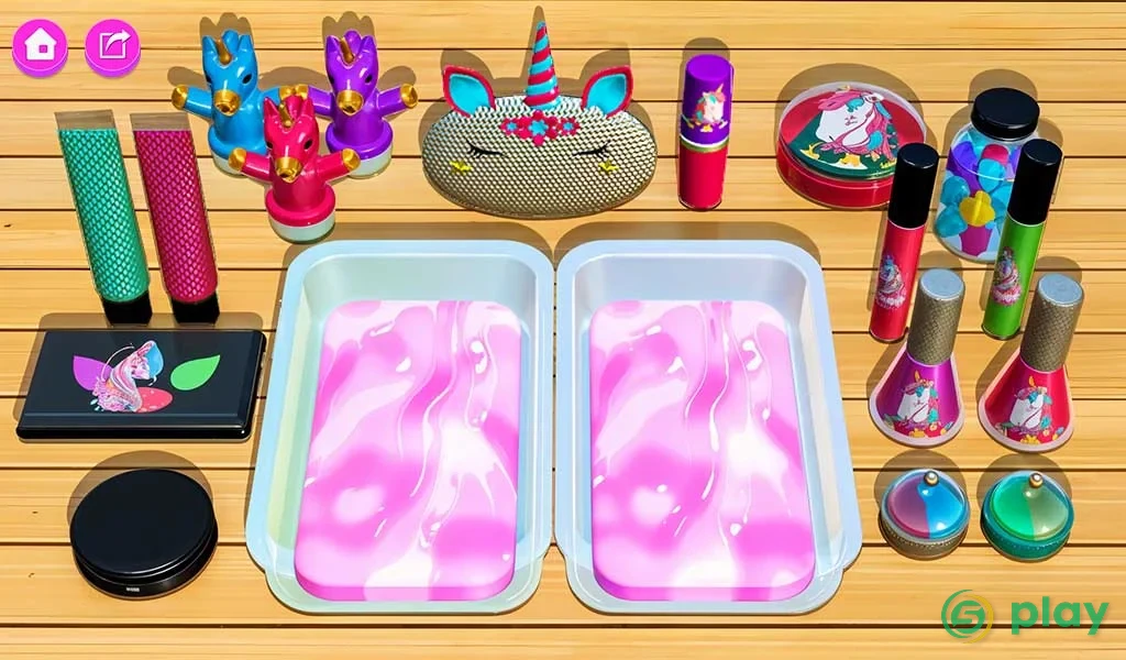 DIY Makeup Slime Maker! Super Slime Simulations — скриншот 4