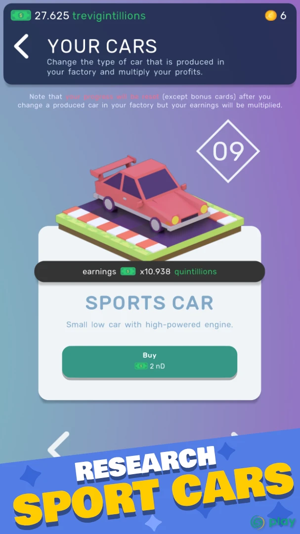 Car Industry Tycoon - Idle Car Factory Simulator — скриншот 4