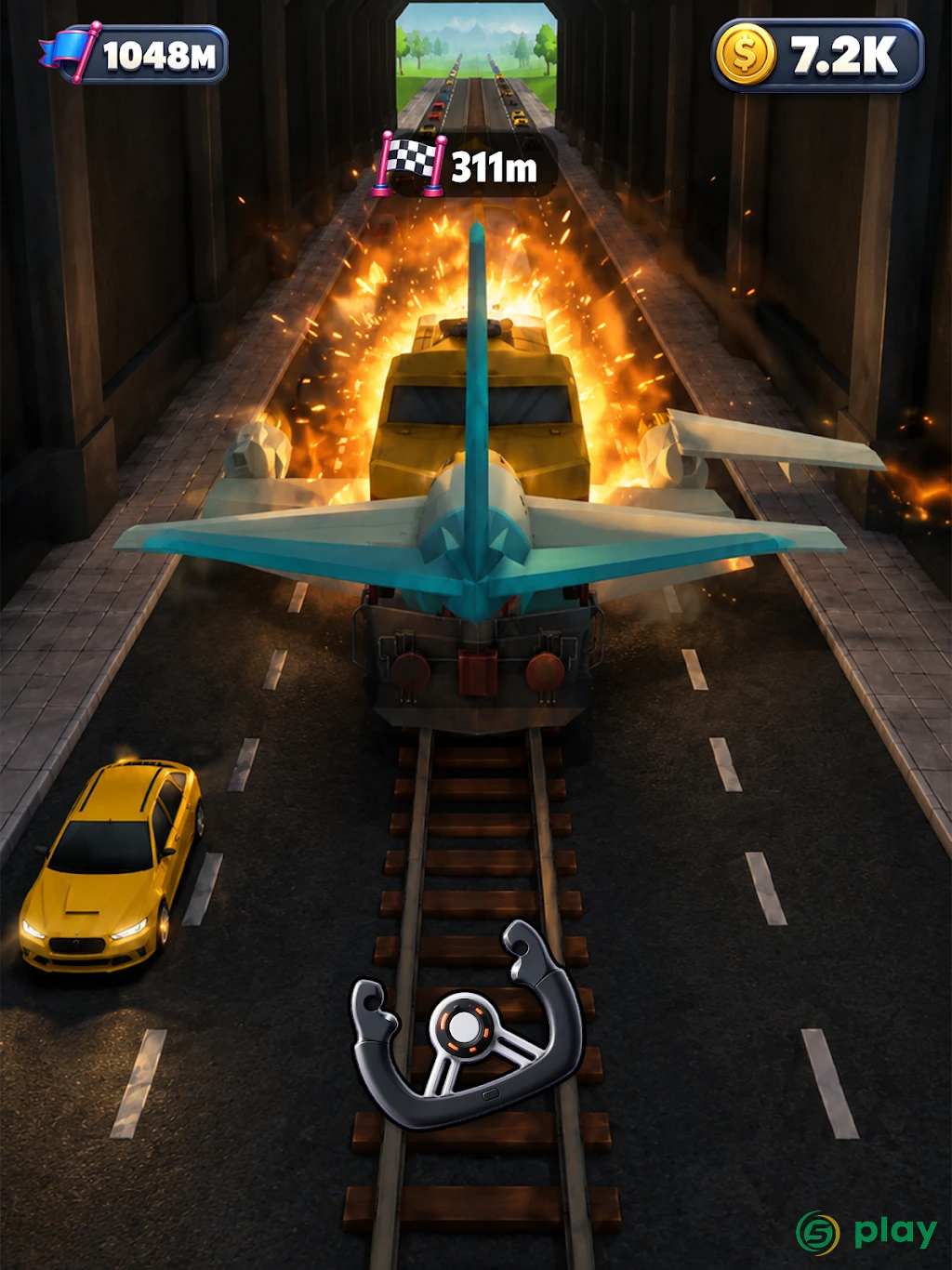 Sling Plane 3D — скриншот 10