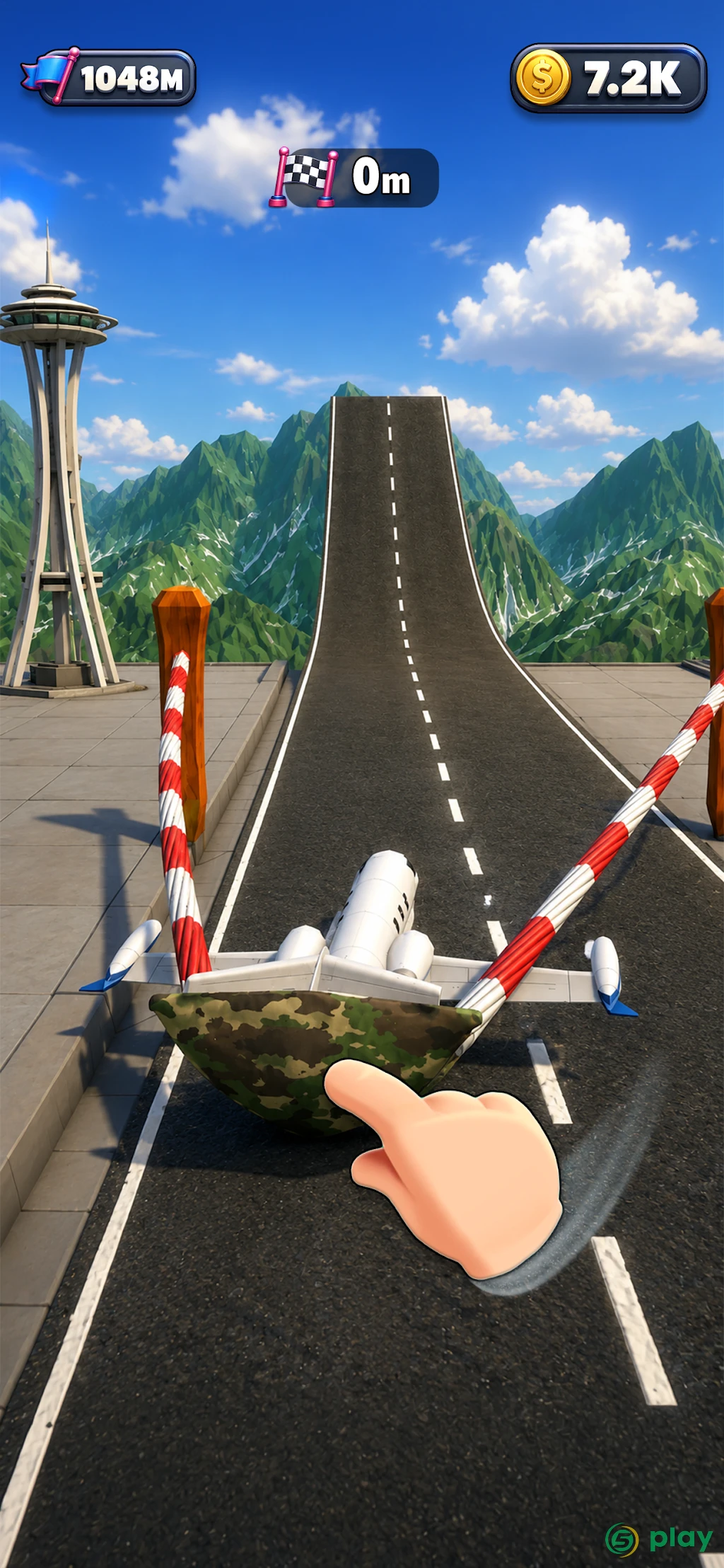 Sling Plane 3D — скриншот 1