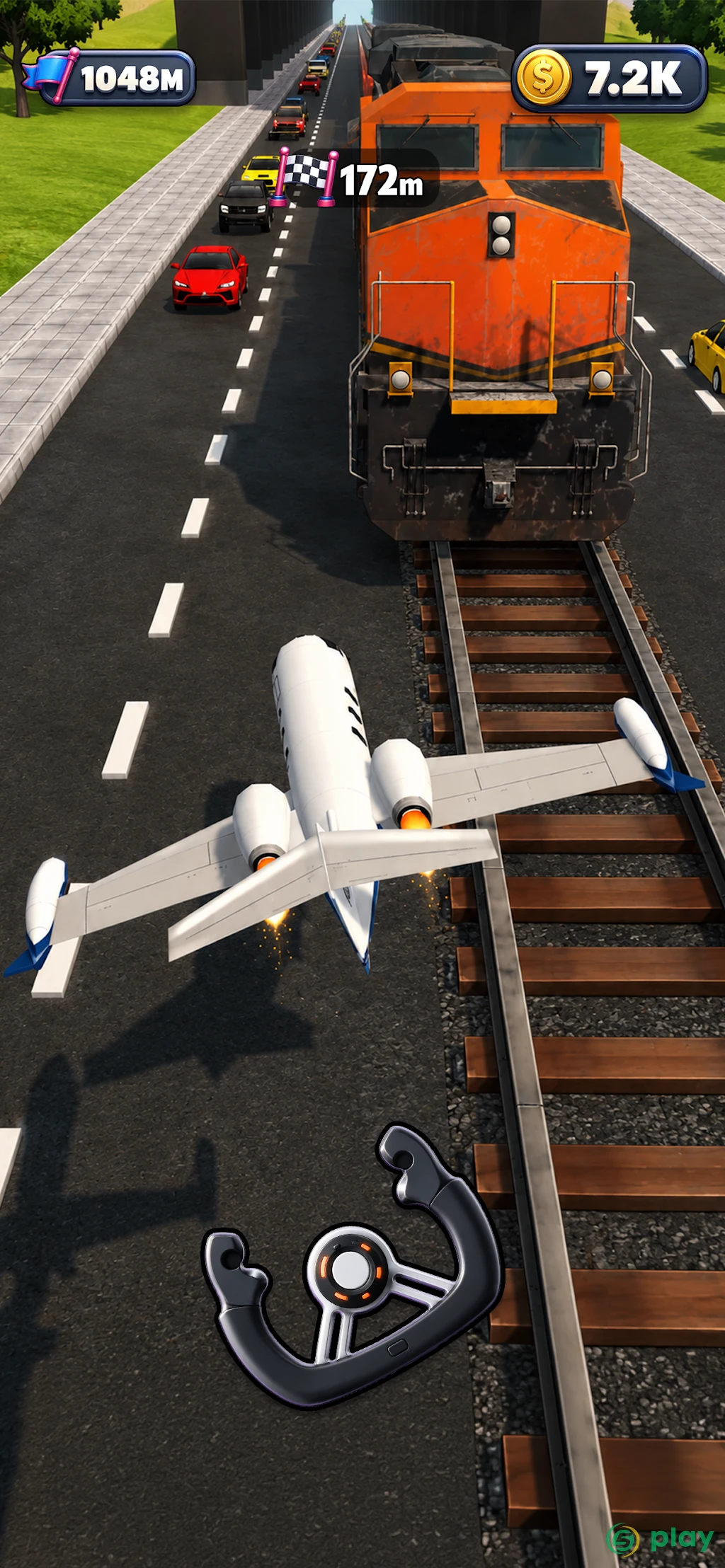 Sling Plane 3D — скриншот 2