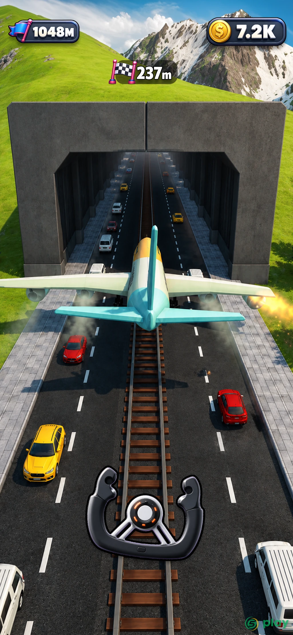 Sling Plane 3D — скриншот 4