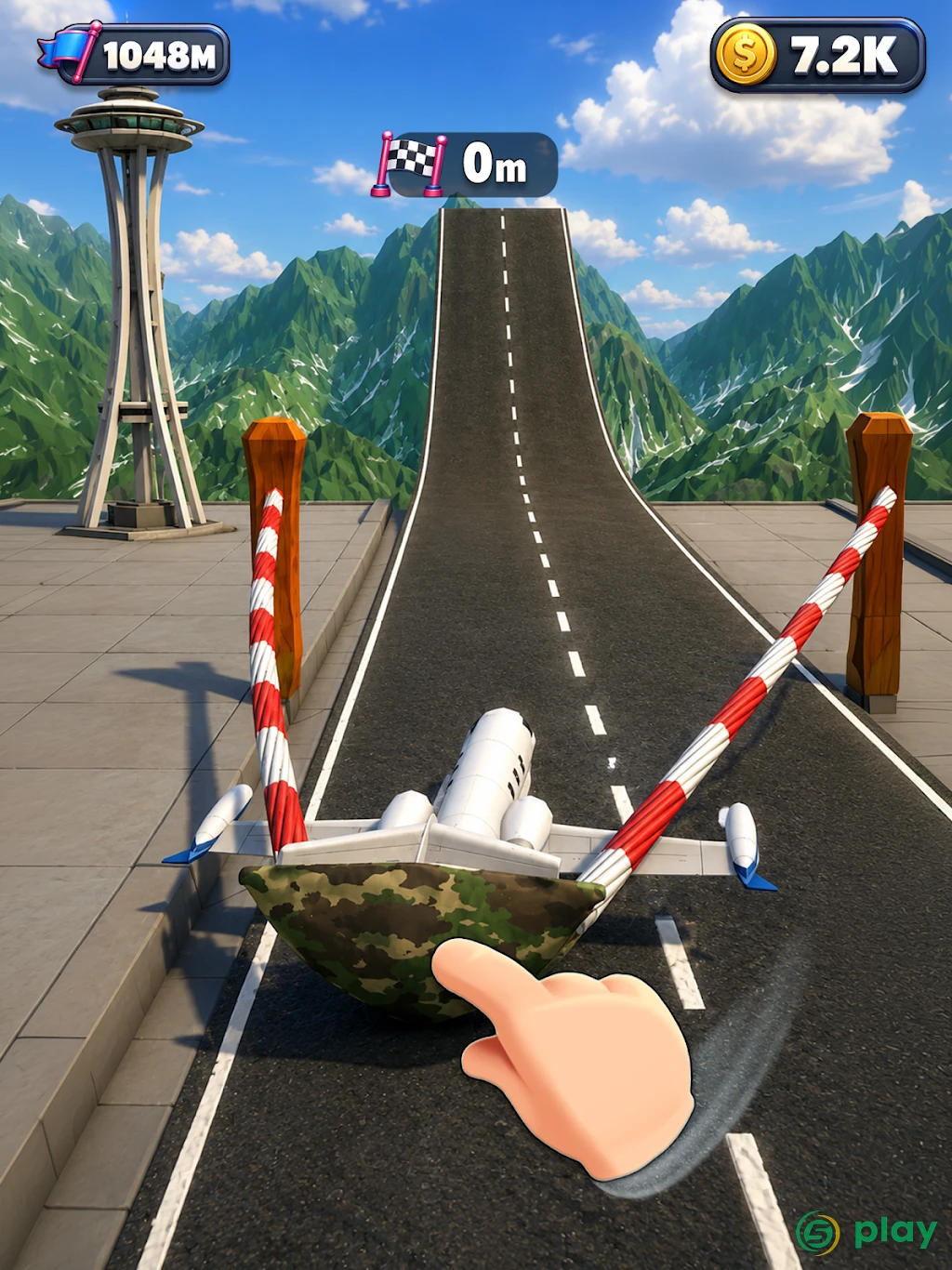 Sling Plane 3D — скриншот 6