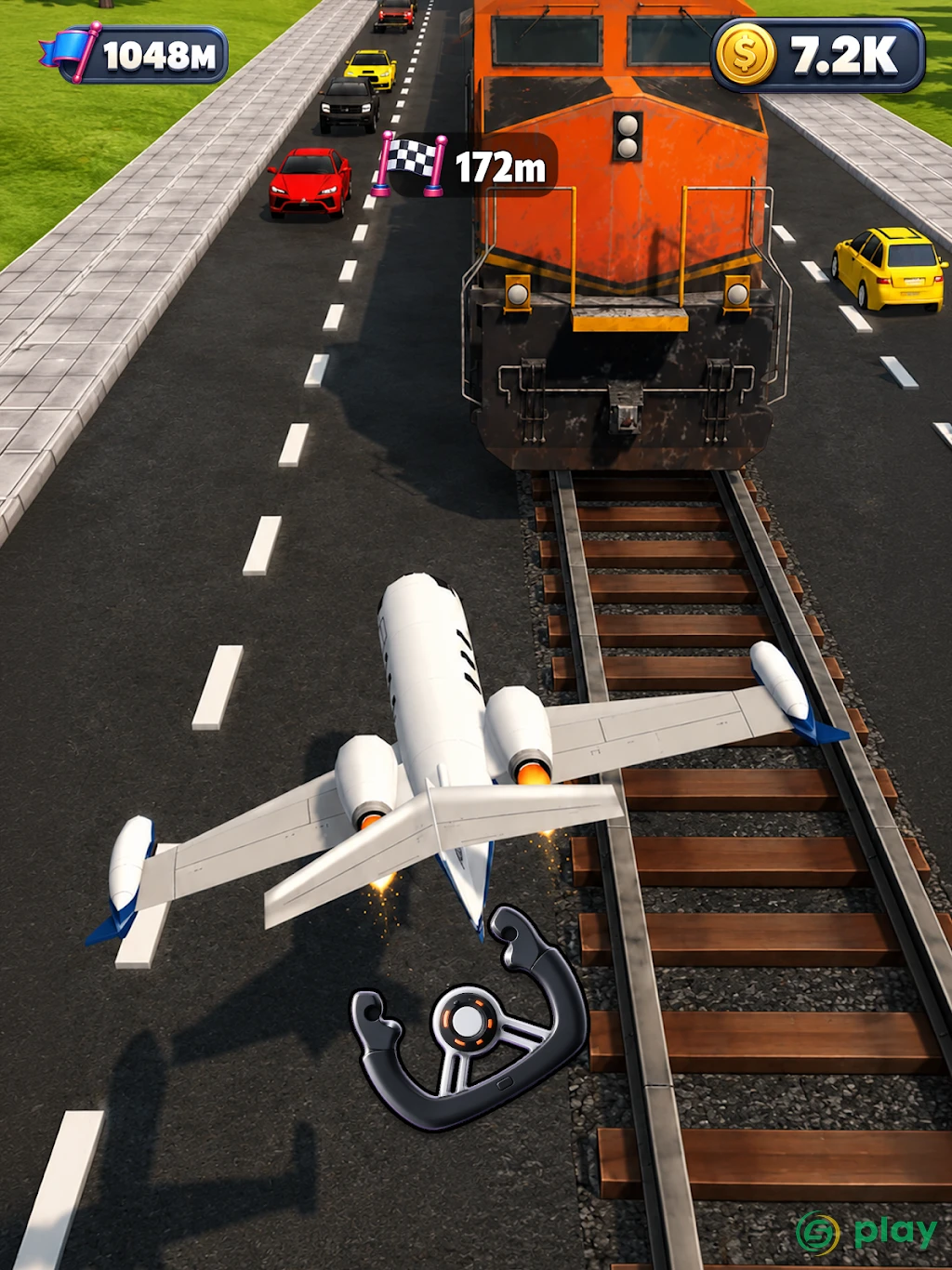 Sling Plane 3D — скриншот 7