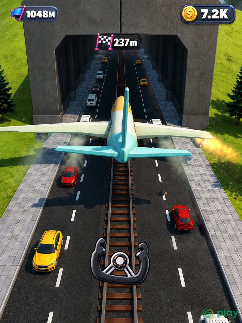 Sling Plane 3D — скриншот 9