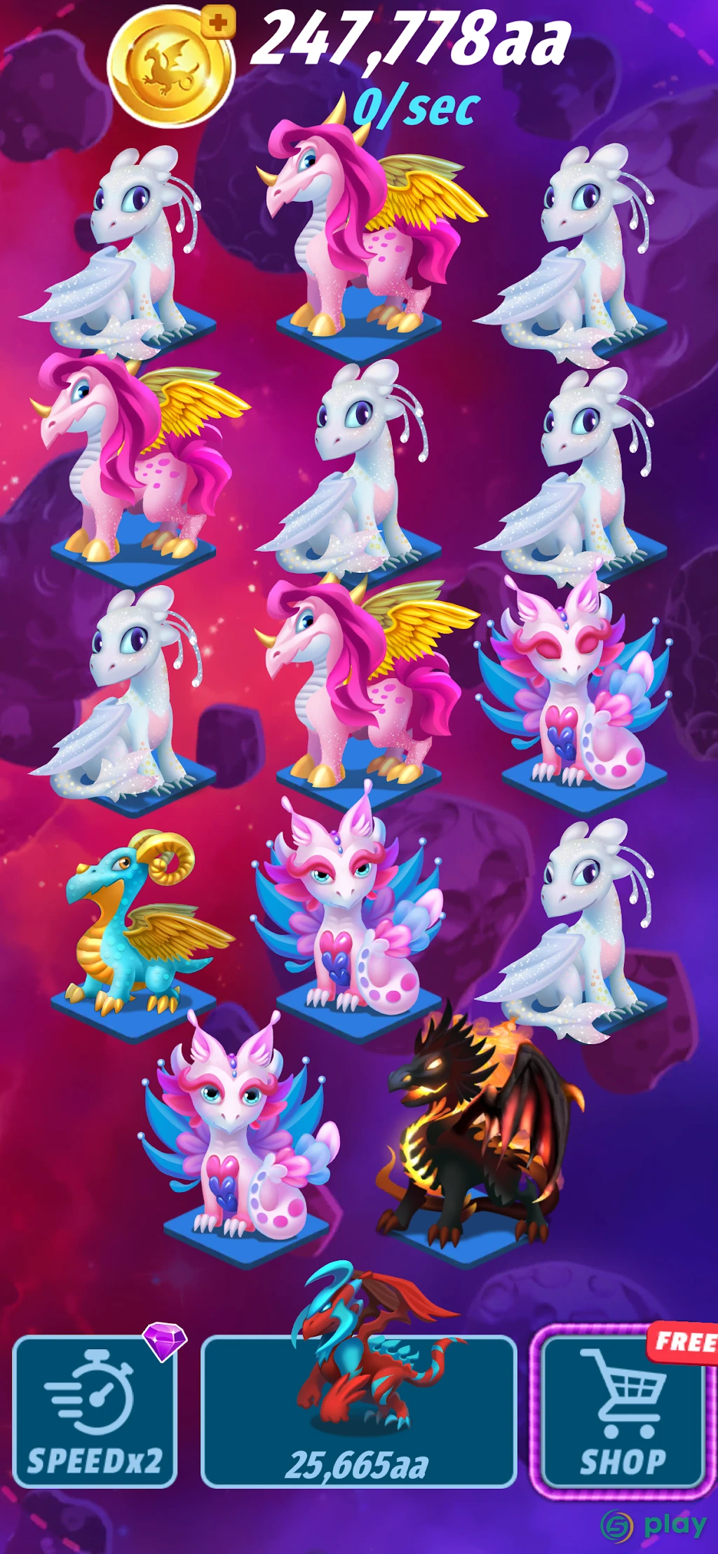 Dragons Evolution - Best Merge Idler — скриншот 3