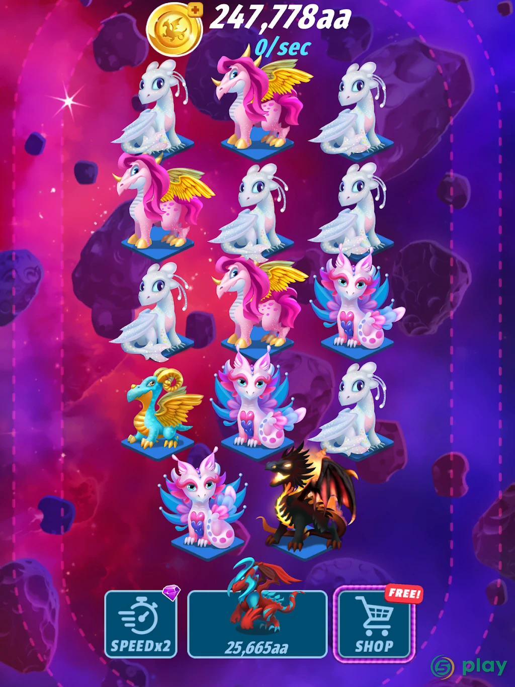 Dragons Evolution - Best Merge Idler — скриншот 9