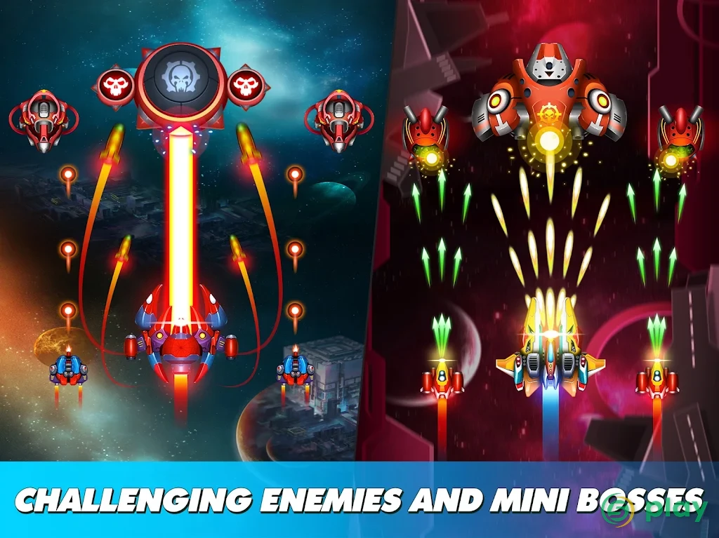 Thunder Fighter Squadron: Strikers Shoot Em Up — скриншот 11