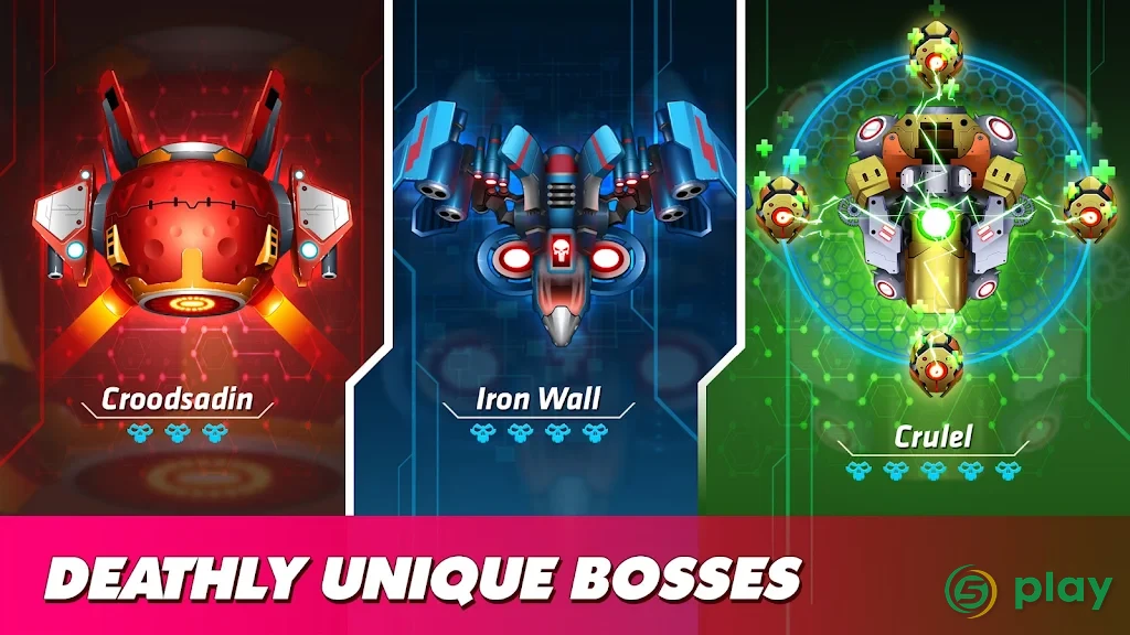 Thunder Fighter Squadron: Strikers Shoot Em Up — скриншот 2