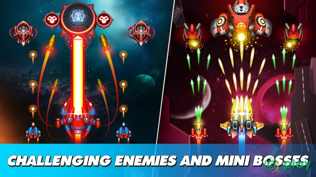 Thunder Fighter Squadron: Strikers Shoot Em Up — скриншот 3