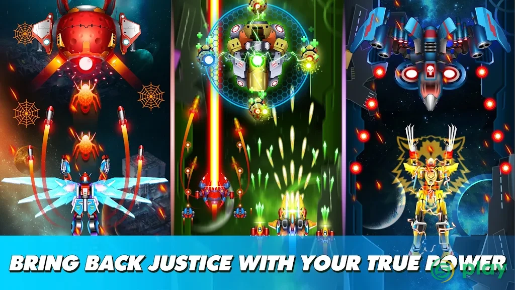 Thunder Fighter Squadron: Strikers Shoot Em Up — скриншот 5