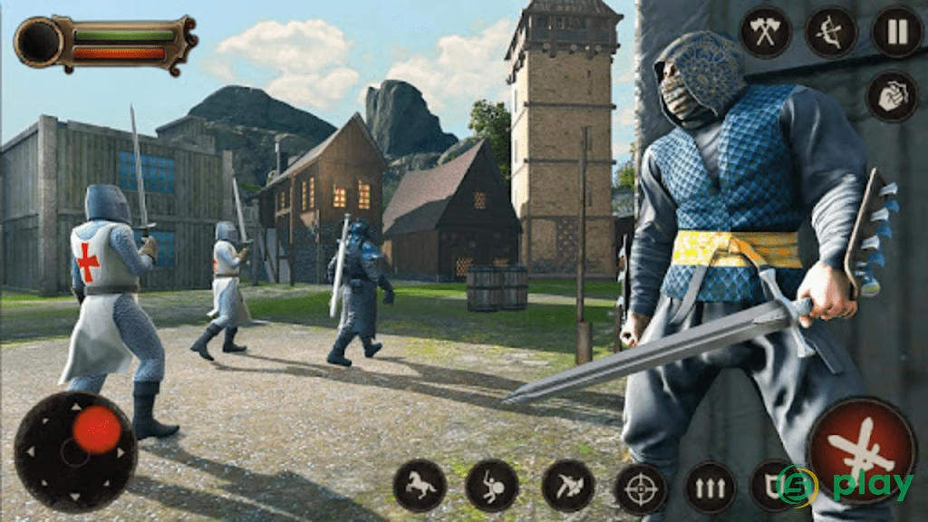 Ninja Assassin Shadow Master: Creed Fighter Games — скриншот 1