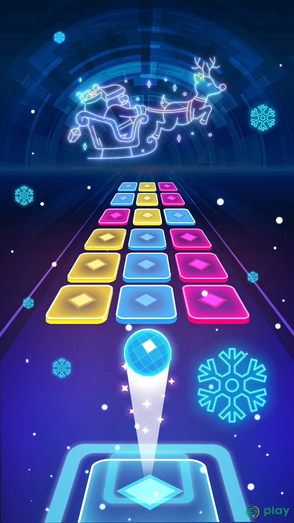 Color Hop 3D — скриншот 2