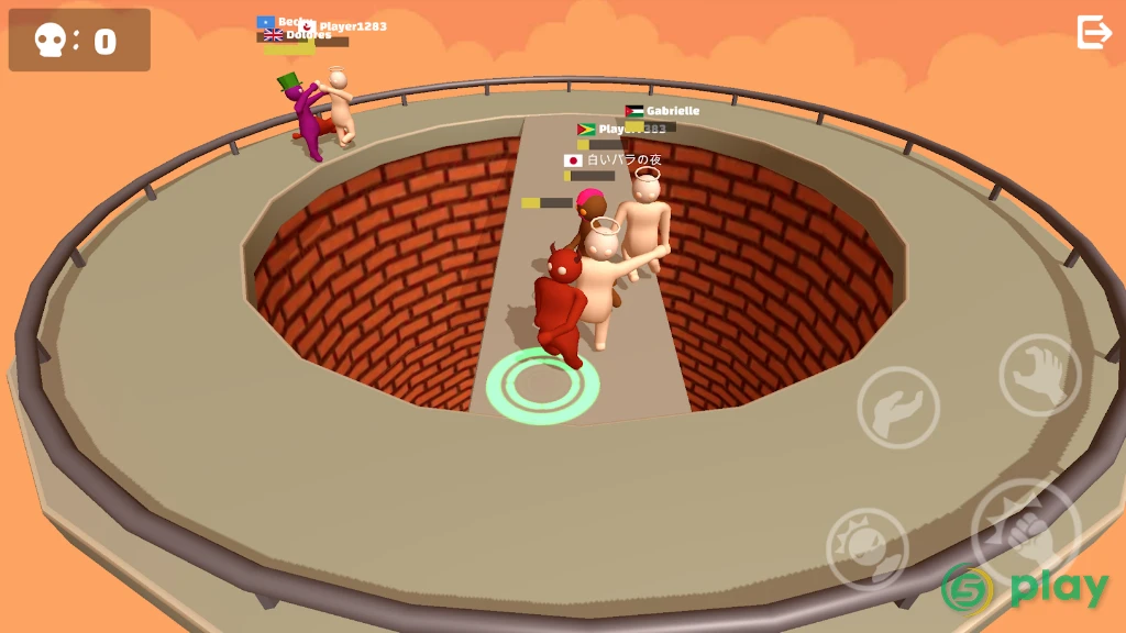 Noodleman.io 2 - Fun Fight Party Games — скриншот 1