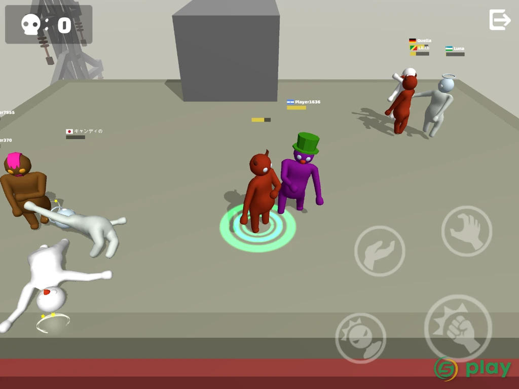 Noodleman.io 2 - Fun Fight Party Games — скриншот 6