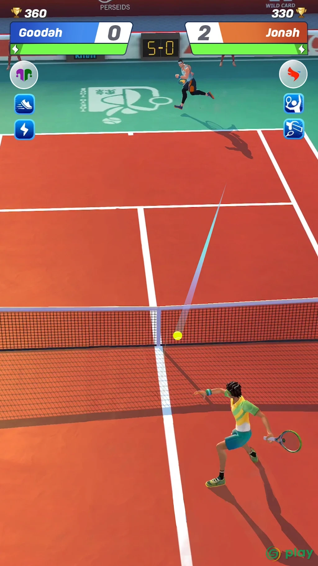 Tennis Clash: 3D Sports - Free Multiplayer Games — скриншот 2