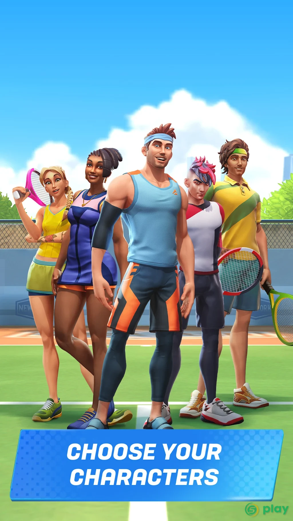 Tennis Clash: 3D Sports - Free Multiplayer Games — скриншот 4