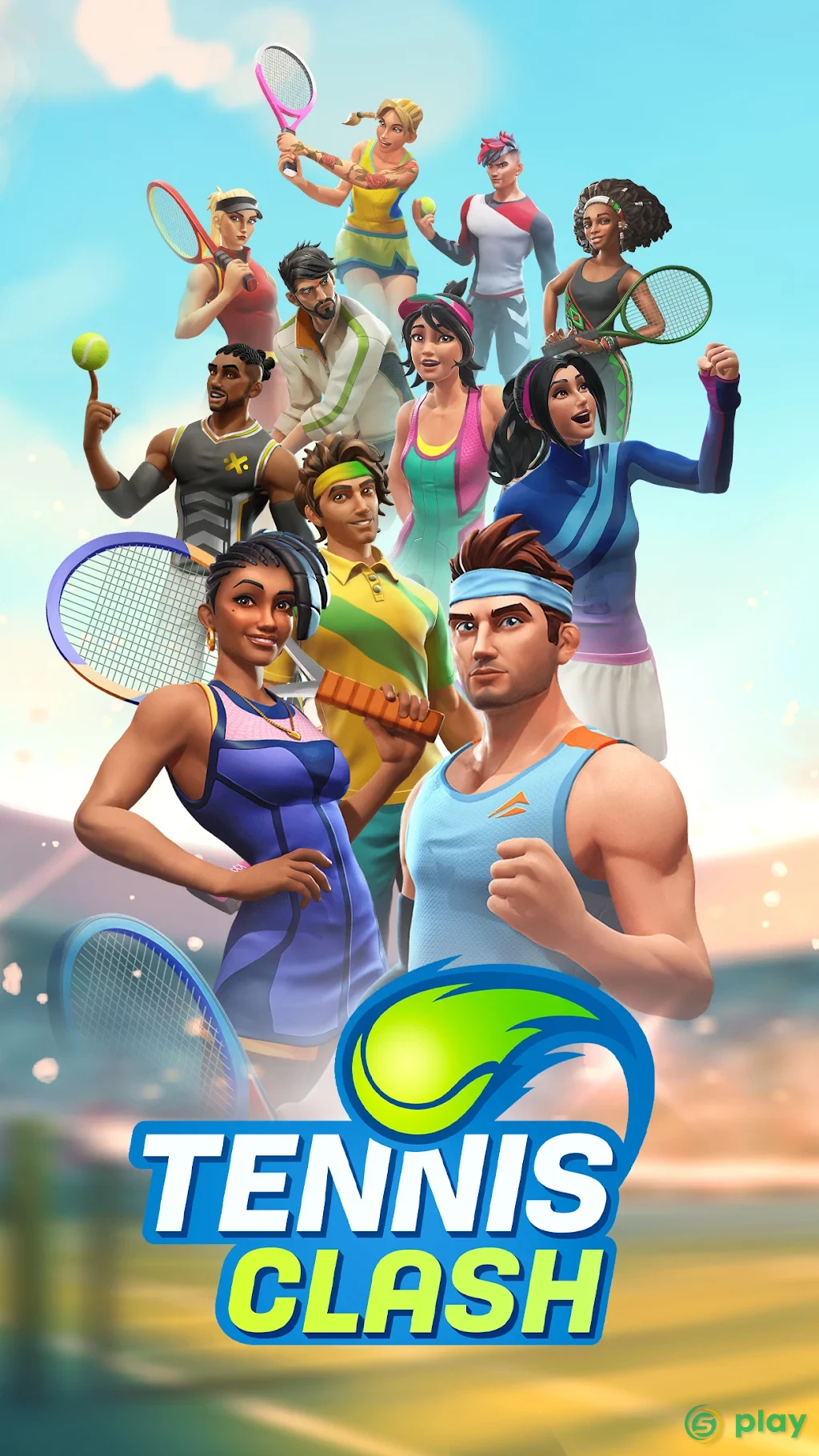 Tennis Clash: 3D Sports - Free Multiplayer Games — скриншот 5