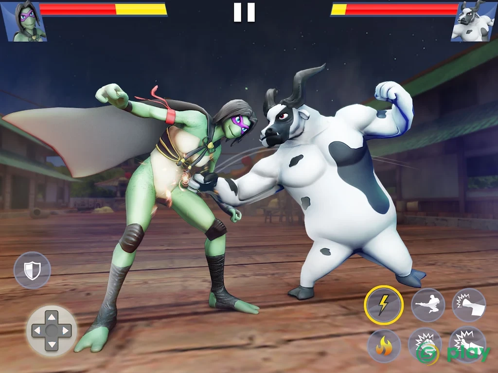 Кунг-фу животных Борьба игры: Wild Каратэ Fighter — скриншот 10