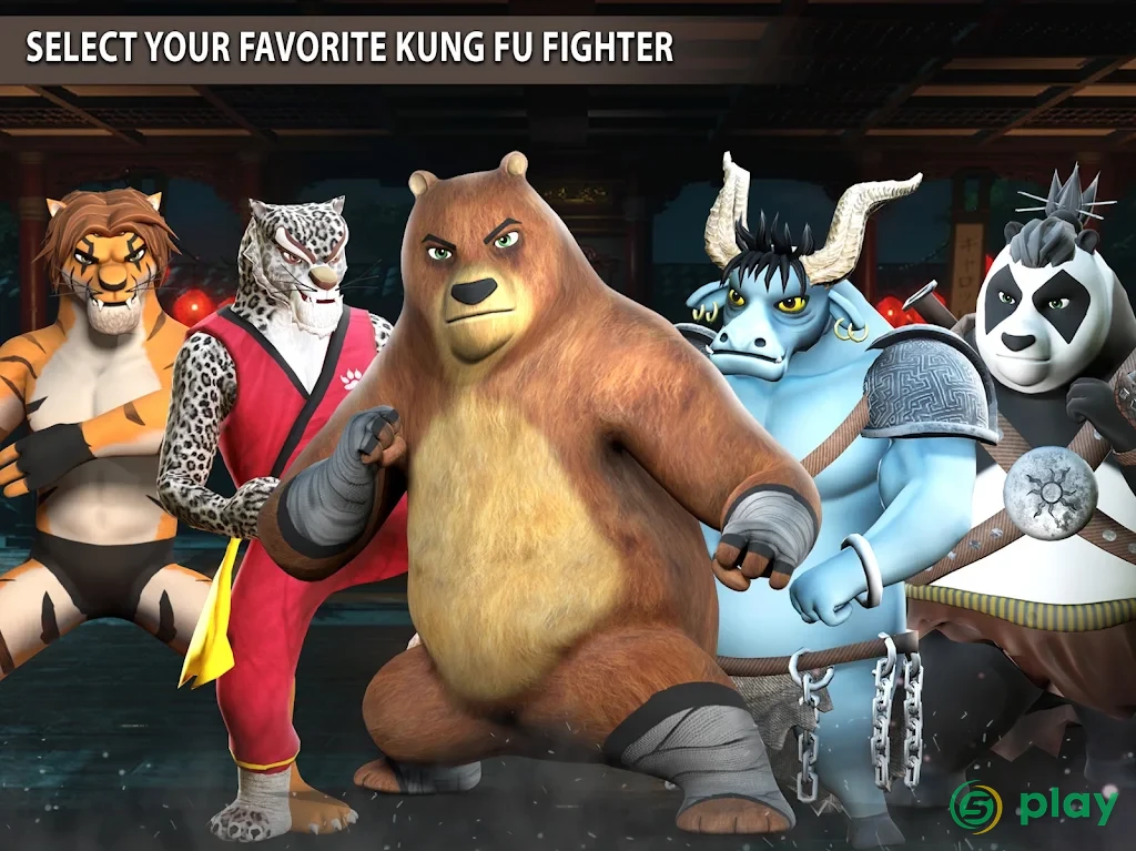 Кунг-фу животных Борьба игры: Wild Каратэ Fighter — скриншот 11