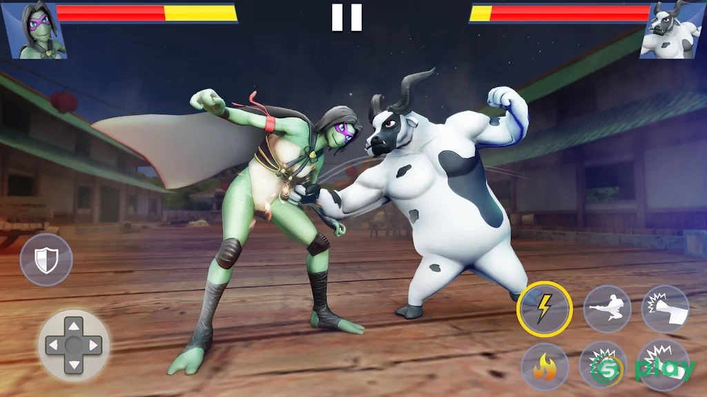 Кунг-фу животных Борьба игры: Wild Каратэ Fighter — скриншот 3