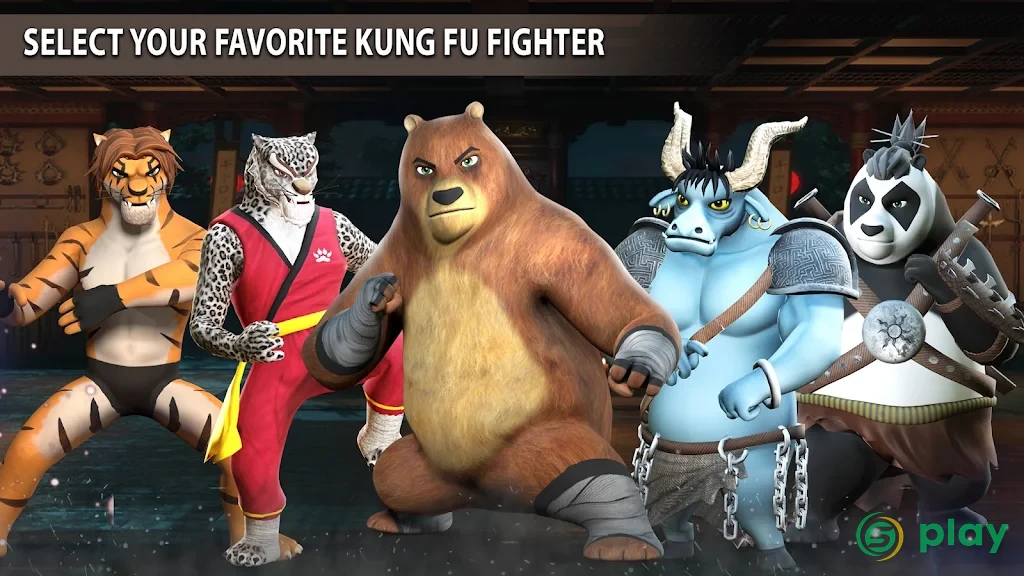 Кунг-фу животных Борьба игры: Wild Каратэ Fighter — скриншот 4