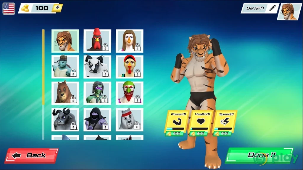 Кунг-фу животных Борьба игры: Wild Каратэ Fighter — скриншот 7