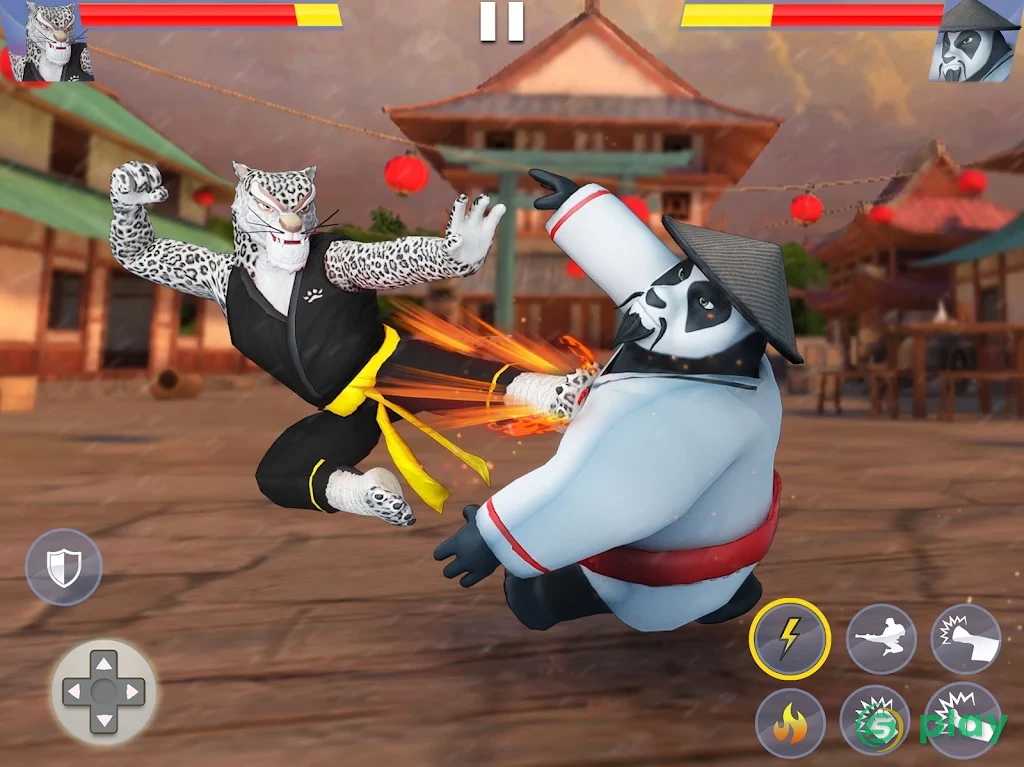 Кунг-фу животных Борьба игры: Wild Каратэ Fighter — скриншот 9